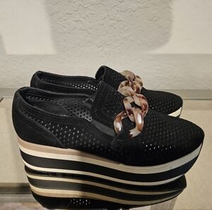 Dolce Vita Jhenee Onyx Platform Sneaker Size 8